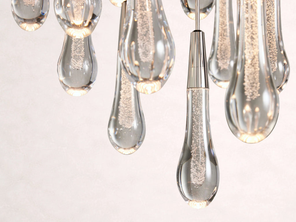Soltaire Crystal Round Chandelier 17-Inch24-Inch36-Inch48-Inch58-Inch