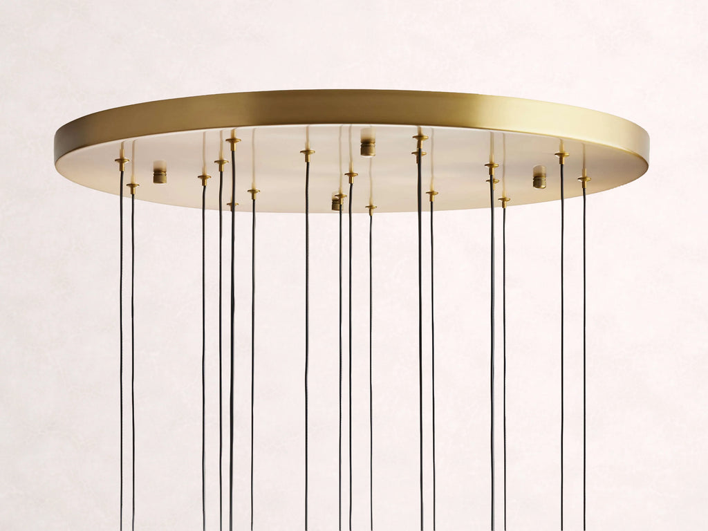 Soltaire Crystal Round Chandelier 17-Inch24-Inch36-Inch48-Inch58-Inch