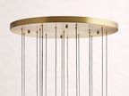 Soltaire Crystal Round Chandelier 17-Inch24-Inch36-Inch48-Inch58-Inch