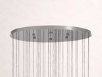 Soltaire Crystal Round Chandelier 17-Inch24-Inch36-Inch48-Inch58-Inch