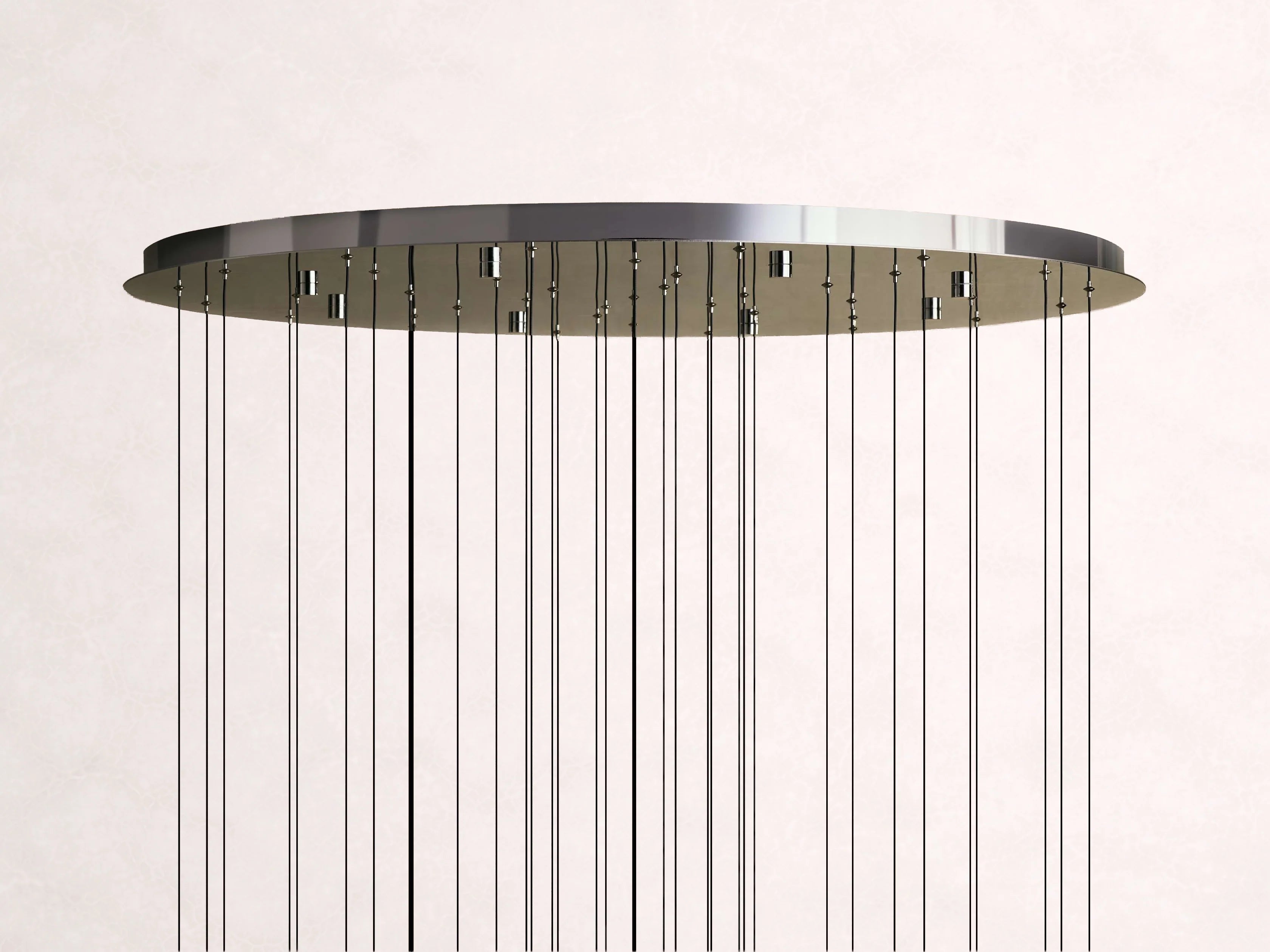 Soltaire Crystal Round Chandelier 17-Inch24-Inch36-Inch48-Inch58-Inch