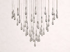 Soltaire Crystal Round Chandelier 17-Inch24-Inch36-Inch48-Inch58-Inch