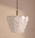 Elba Glass Chandelier 21.7-Inchw