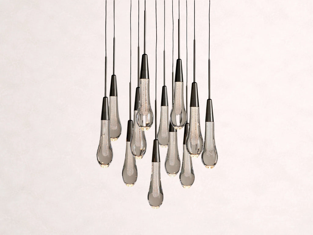 Soltaire Crystal Round Chandelier 17-Inch24-Inch36-Inch48-Inch58-Inch