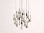 Soltaire Crystal Round Chandelier 17-Inch24-Inch36-Inch48-Inch58-Inch