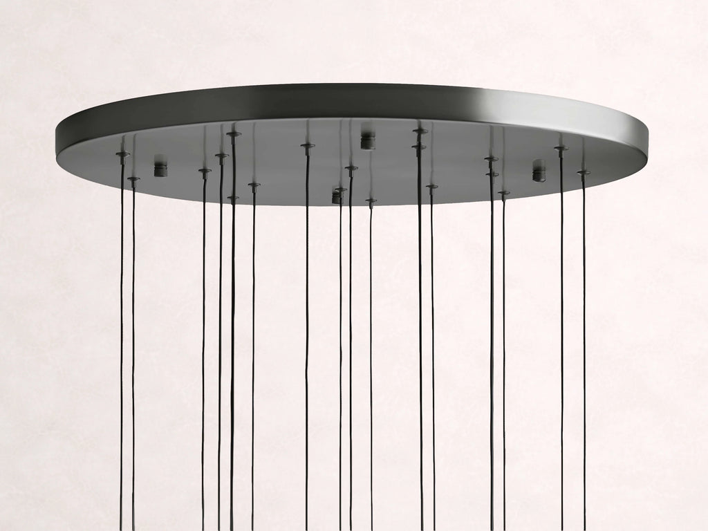 Soltaire Crystal Round Chandelier 17-Inch24-Inch36-Inch48-Inch58-Inch