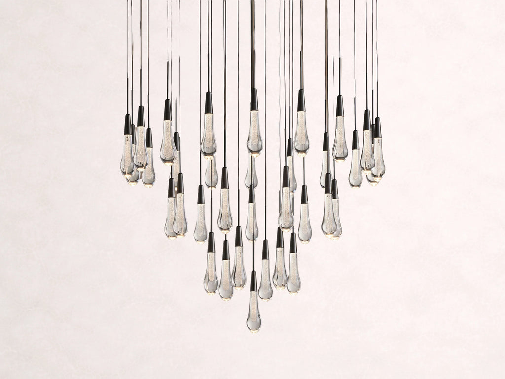 Soltaire Crystal Round Chandelier 17-Inch24-Inch36-Inch48-Inch58-Inch