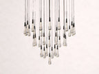 Soltaire Crystal Round Chandelier 17-Inch24-Inch36-Inch48-Inch58-Inch