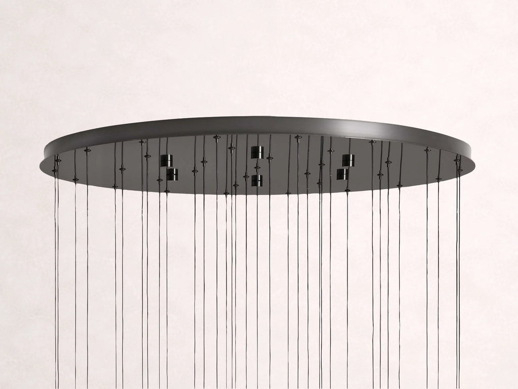 Soltaire Crystal Round Chandelier 17-Inch24-Inch36-Inch48-Inch58-Inch
