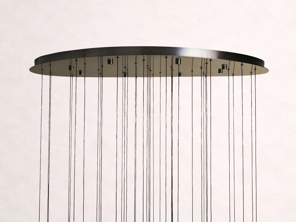 Soltaire Crystal Round Chandelier 17-Inch24-Inch36-Inch48-Inch58-Inch