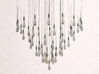 Soltaire Crystal Round Chandelier 17-Inch24-Inch36-Inch48-Inch58-Inch