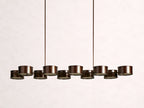 Daphne Metal Linear Chandelier