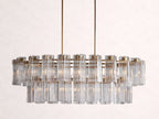 Delsie Oval Tiered Chandelier 63-Inch72-Inchw
