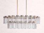 Delsie Oval Tiered Chandelier 63-Inch72-Inchw