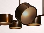 Daphne Metal Linear Chandelier