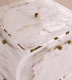 Elias Floor Lamp, White