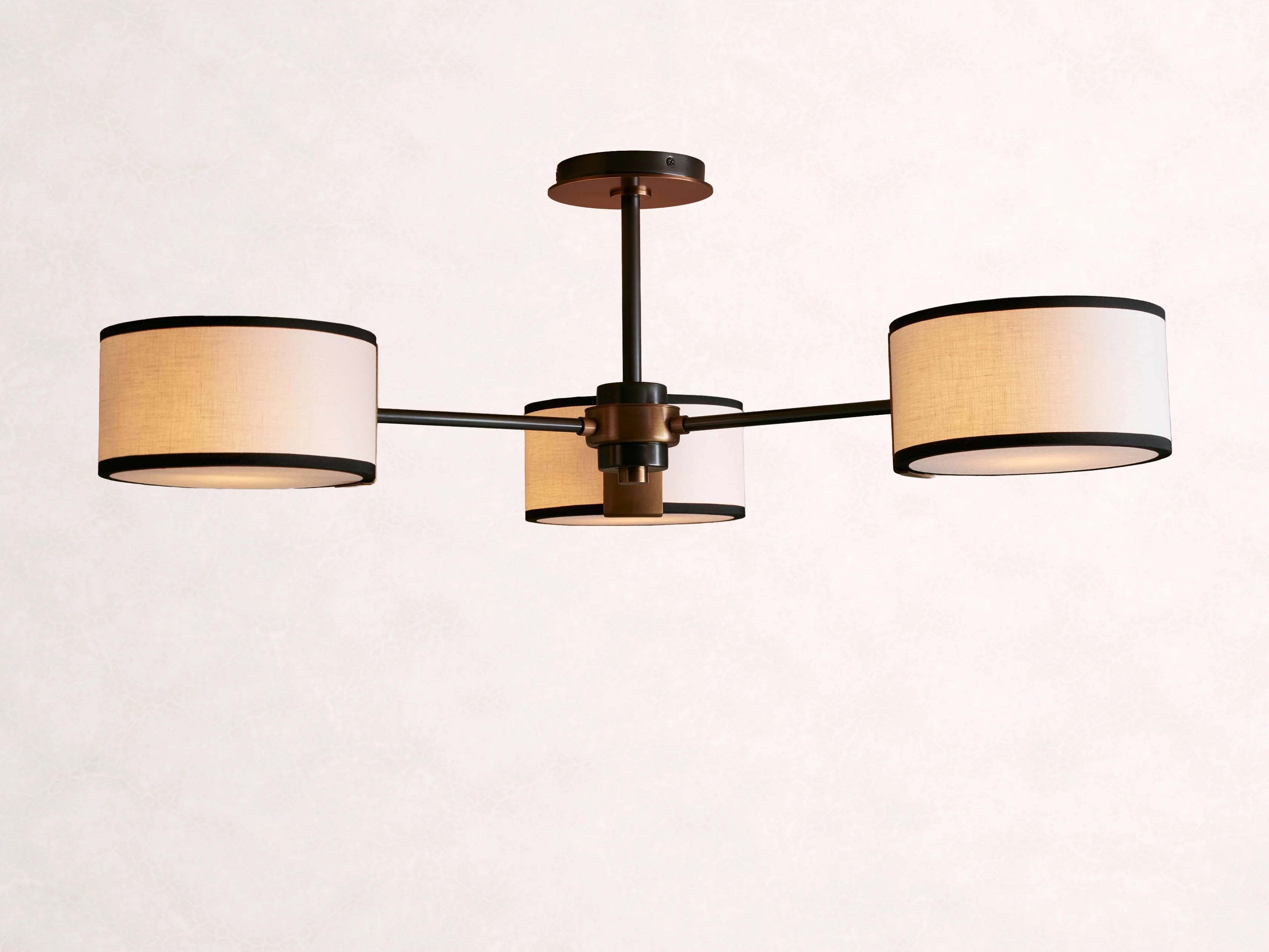 Daphne Fabric Flush Mount
