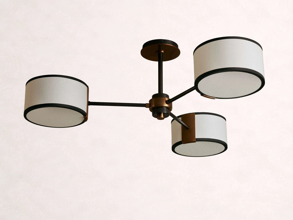 Daphne Fabric Flush Mount