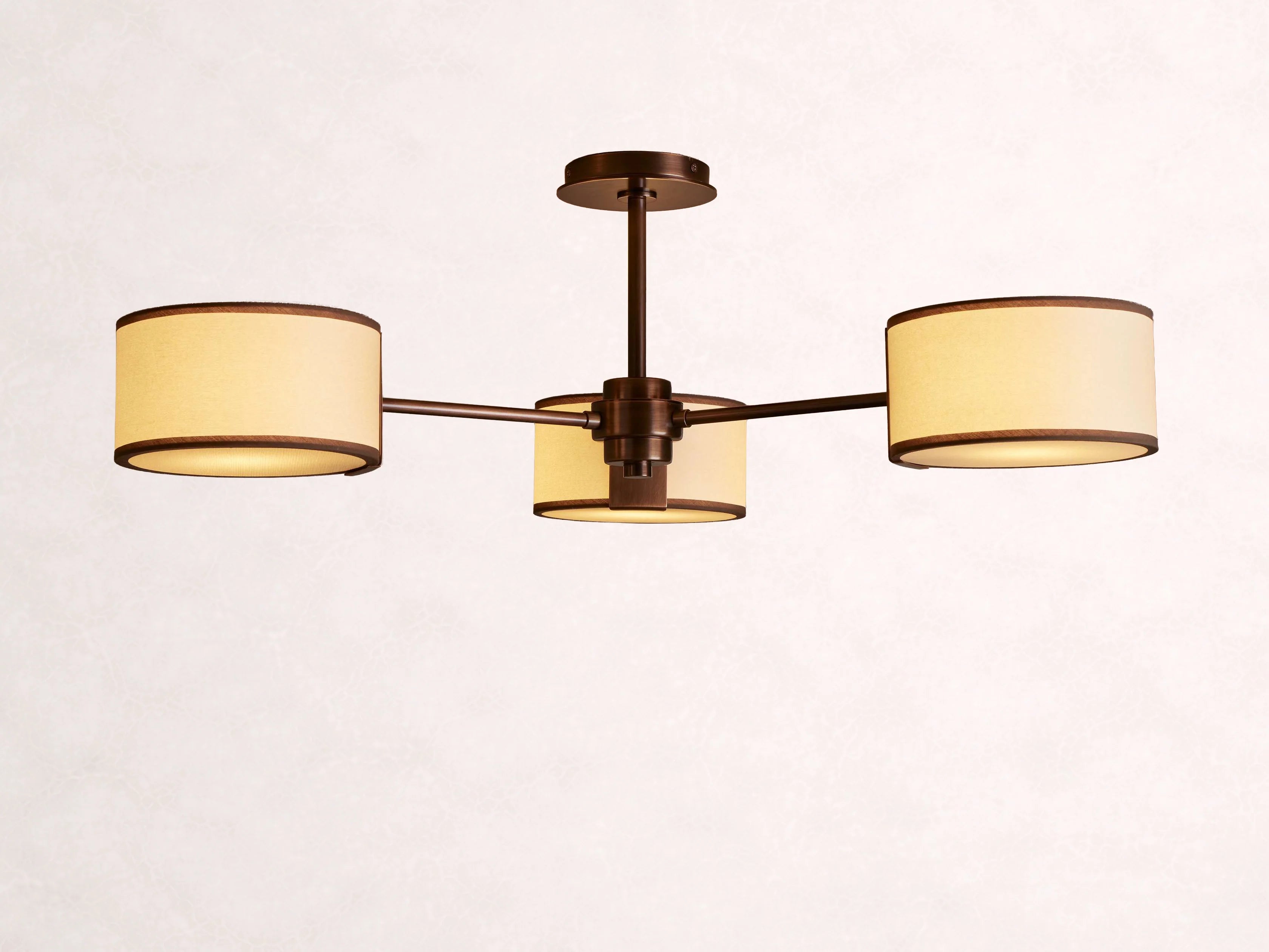 Daphne Fabric Flush Mount