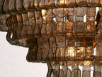 Ghiaccio Glass Round Chandelier