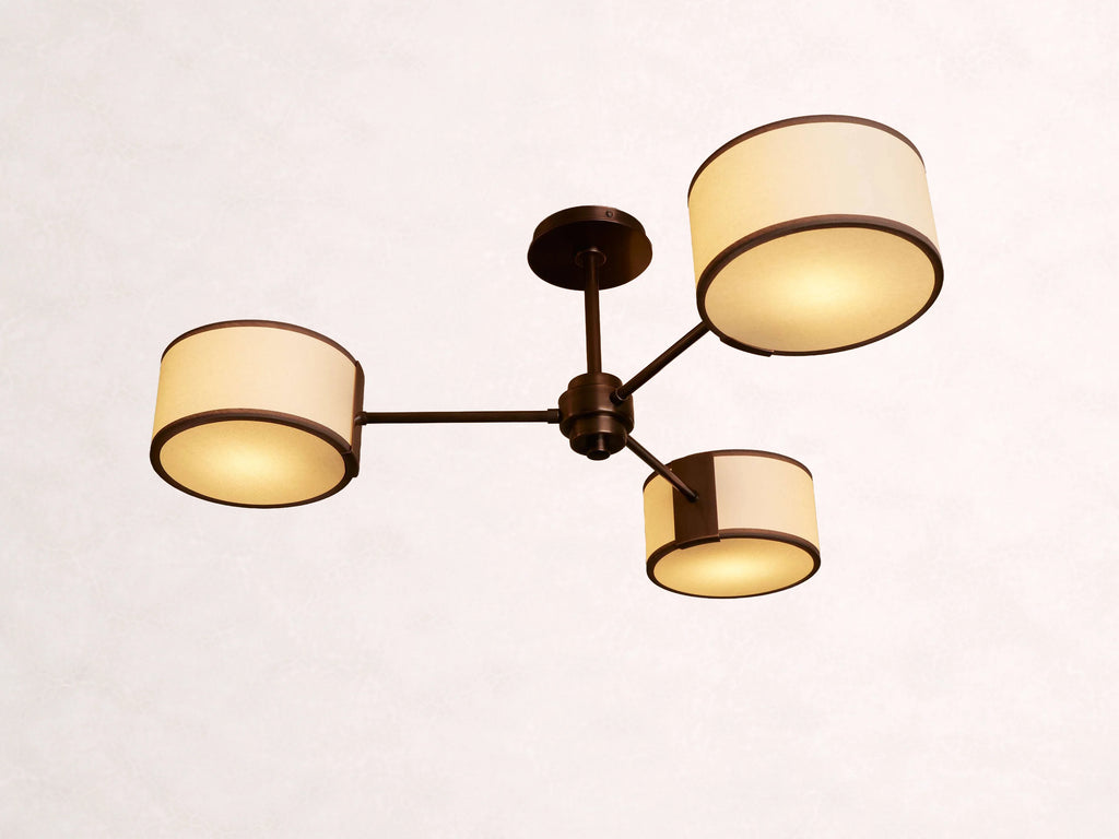 Daphne Fabric Flush Mount