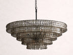 Ghiaccio Glass Round Chandelier