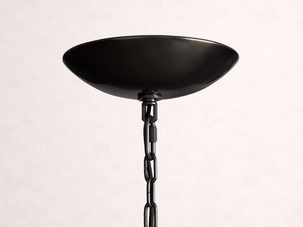 Ghiaccio Glass Round Chandelier