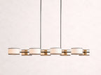 Daphne Fabric Linear Chandelier