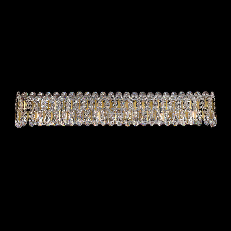 Light Luxury Crystal Beads Drum Collection Flush Mounted / rectangle / round Chandelier