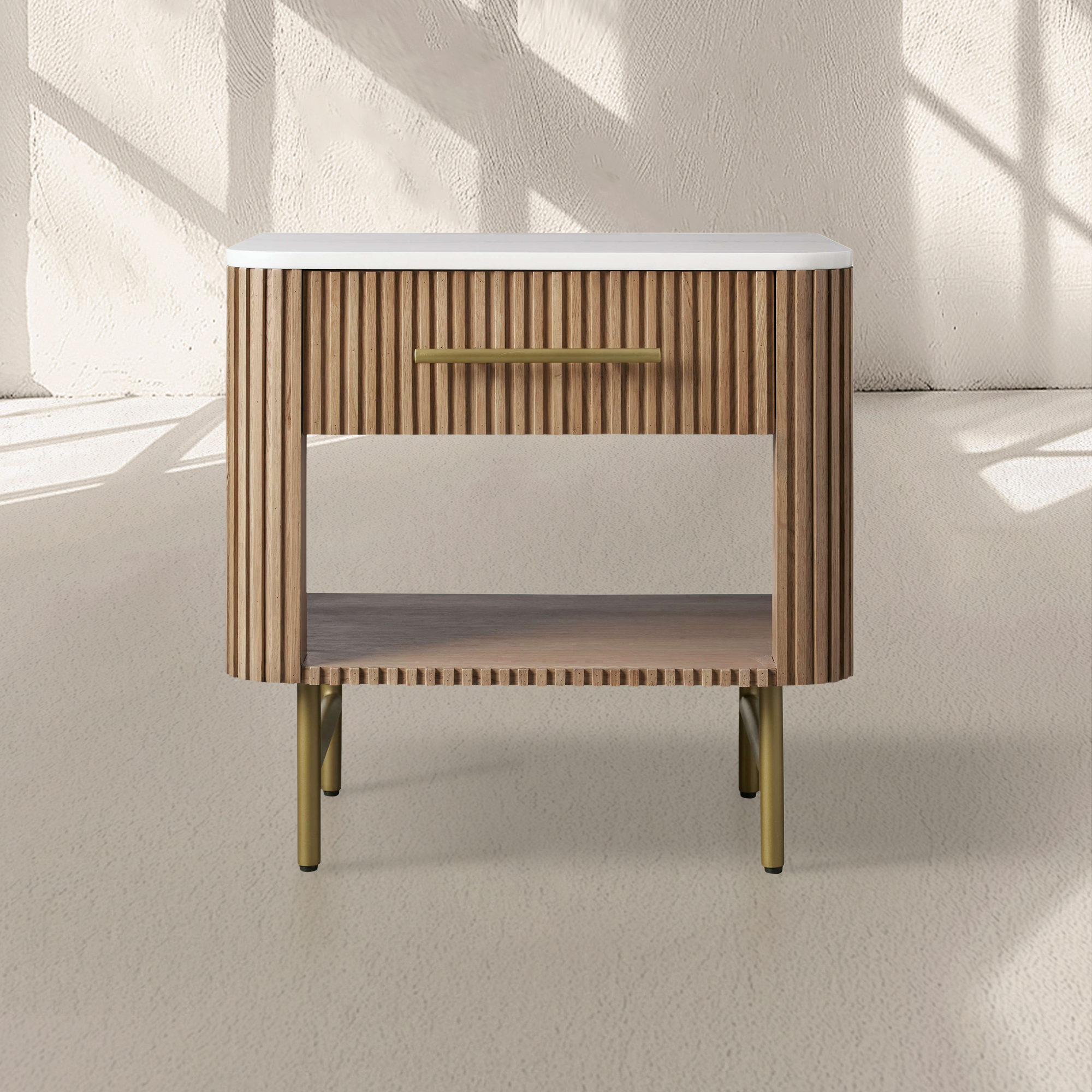 Finnley Open Nightstand