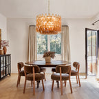 Drum Sorrento Chandelier – Two Colours Available 31.5"