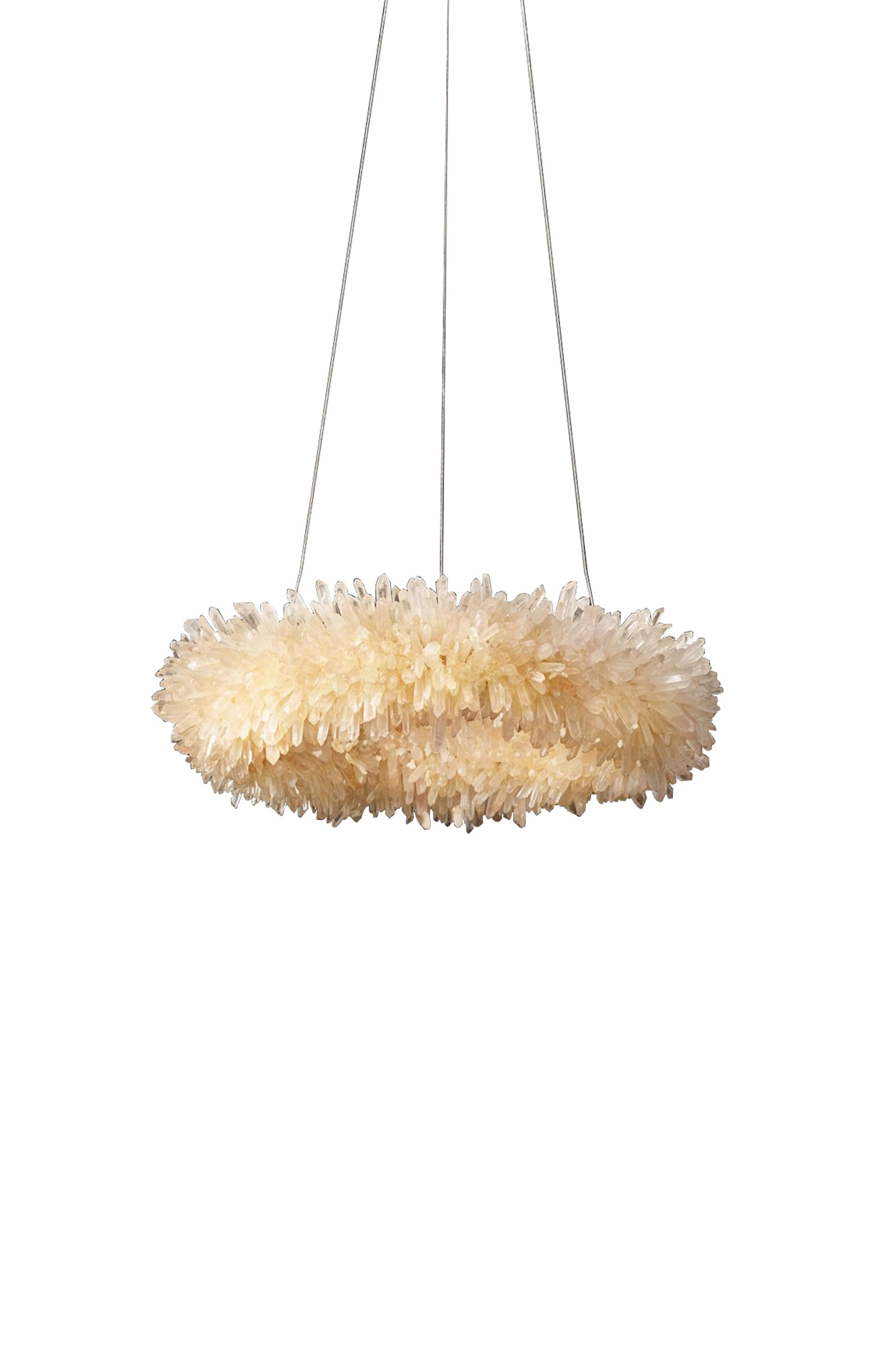 Quartz Crystal Chandelier