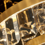 Rebecca Postmodern Multi Tier Crystal Chandelier