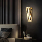 Cervine Wesley Rock Crystal Wall Sconce