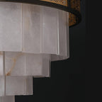 Marble Alabaster Lorry Multi-Layer Classic Chandelier