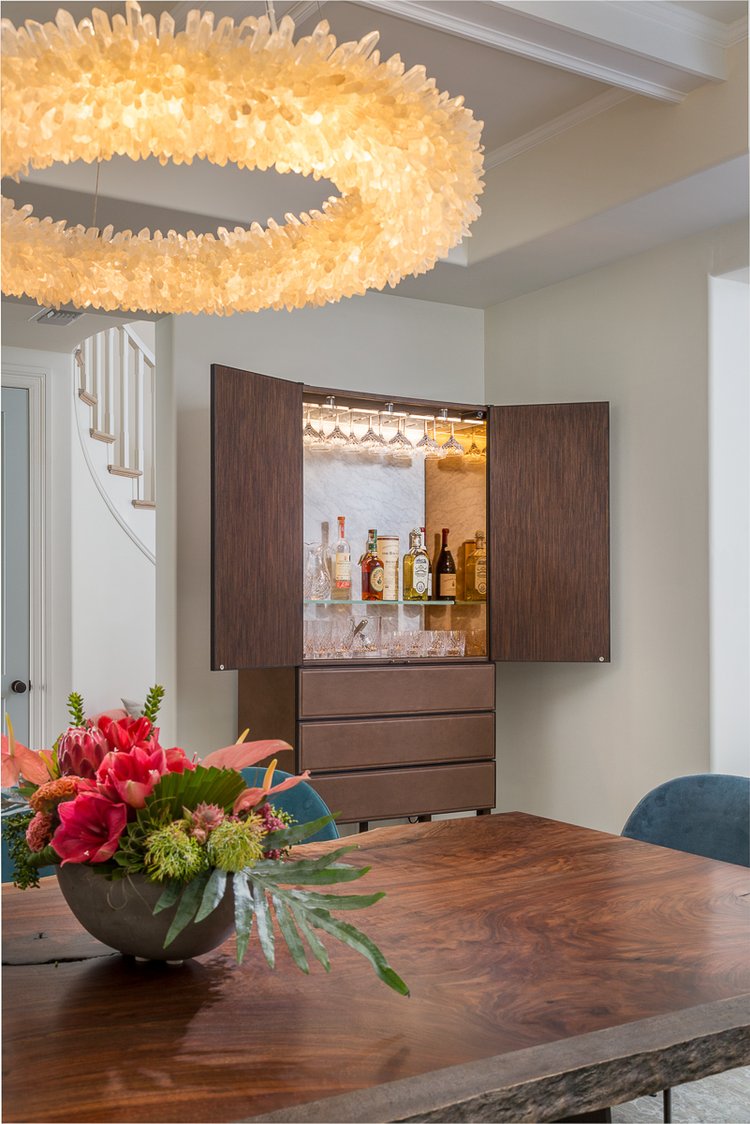 Modern Round / oval / linear / square Natural Crystal Chandelier