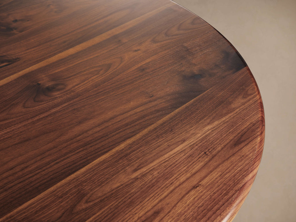 Jacob Round Dining Table with Vertex Base