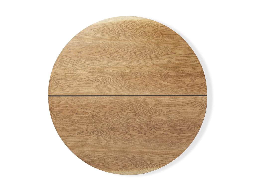 Mihaela 60-InchRound Dining Table in Vin Alb