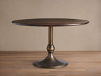 Jacob Round Dining Table with Wade Base