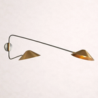 Simms Long Arm 2-Light Wall Sconce