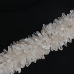Cervine Linear Geode Quartz Crystal Pendant Light