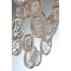 Mirella Trento Clustered Glass Linear Chandelier
