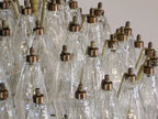 Murano Chandelier – 140 Glasses – Transparent