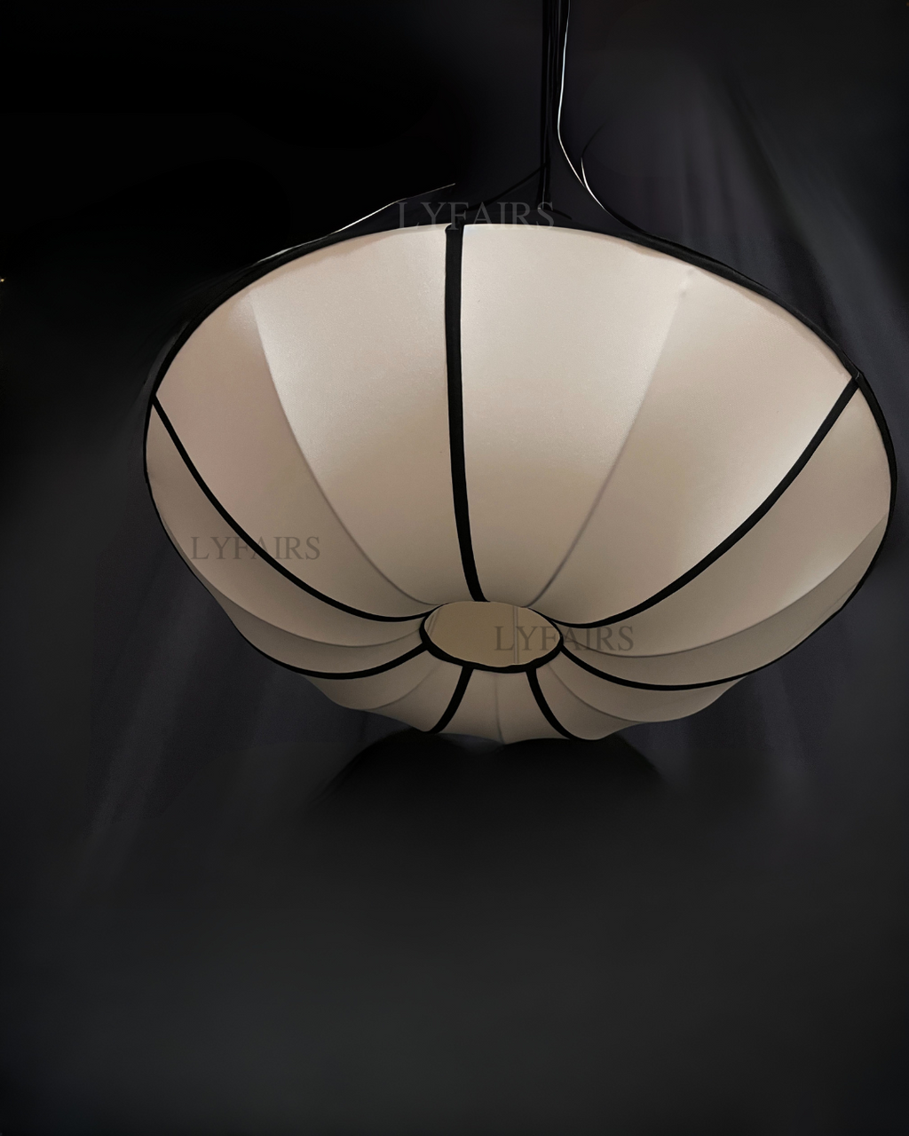 Modern Ufo White Lampshade Chandelier