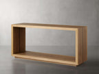 Mihaela Console Table in Vin Alb