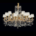 36 Light Gold Large Maria Theresa Chandeliers