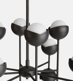 Seed Blackened Brass Chandelier 63-Inchh