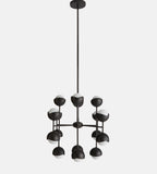 Seed Blackened Brass Chandelier 63-Inchh