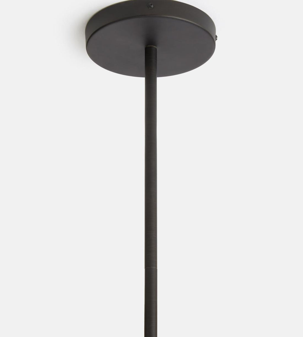 Seed Blackened Brass Chandelier 63-Inchh