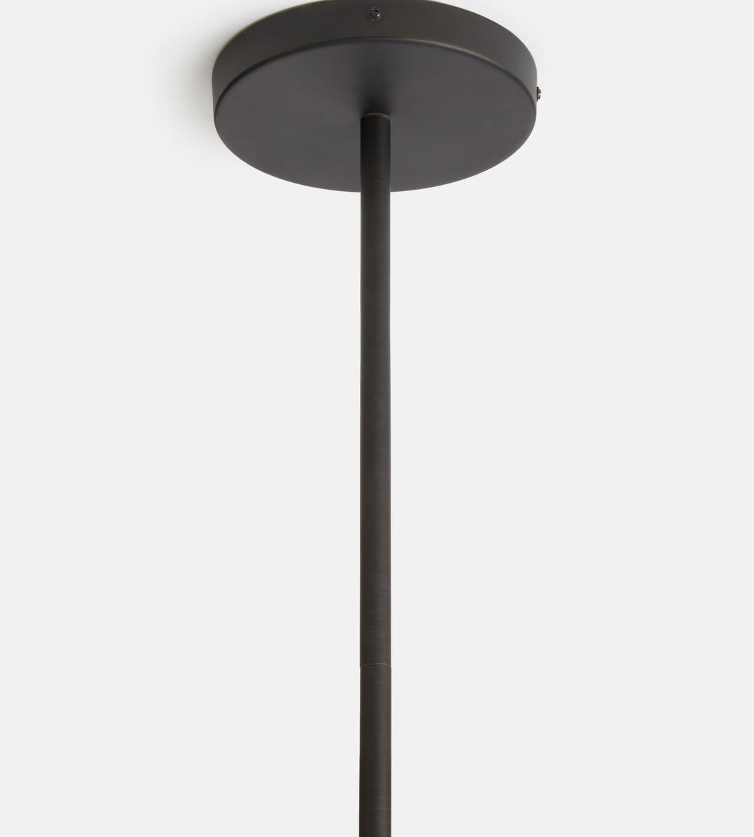 Seed Blackened Brass Chandelier 63-Inchh